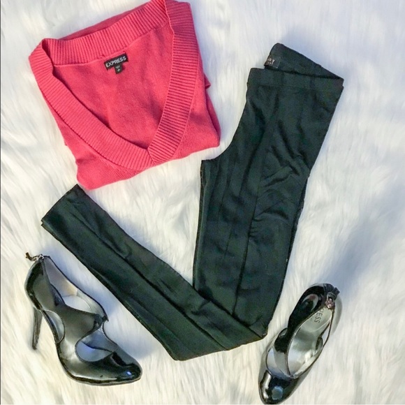 Milkyway Black Mesh Side Panel Leggings - Picture 3 of 6